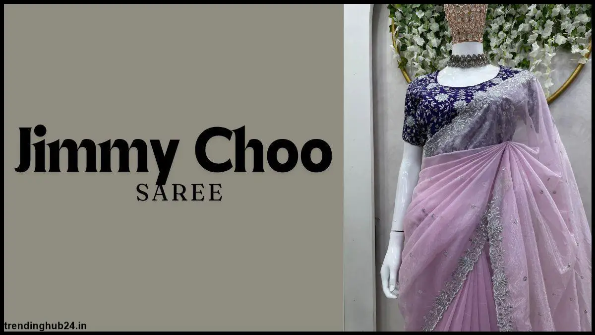 jimmy choo saree The appeal of Jimmy Choo Fabric Saree.jpg